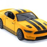 Die Cast Çek Bırak Metal Sarı Spor Araba