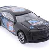 Die Cast Çek Bırak Metal Siyah Yarış Arabası 43