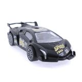 Die Cast Çek Bırak Metal Siyah Yarış Arabası 86