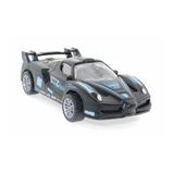 Die Cast Çek Bırak Metal Siyah Yarış Arabası 88