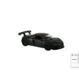 Die Cast Metal Çek Bırak Siyah Spor Araba