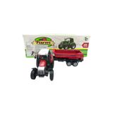 Die Cast Sürtmeli Metal Oyuncak Traktör 18 Cm
