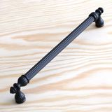 Die Grup 10 Adet Şah Kulp Mobilya Mutfak Dolabı Çekmece Dolap Kulpları Kapak Kulpu Kulbu Siyah 192 mm Metal - 00-Siyah - Beyaz