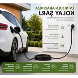 Die Grup 10 Metre Uzatma Kablosu, Topraklı ve %100 Bakır, Siyah - Çok Renkli