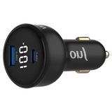 Die Grup 100W LED Ekranlı Araç Şarj Aleti, Type-C ve Usb-A