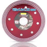 Die Grup 115 mm Ultra Ince Hassas Elmas Seramik Mermer Porselen Fayans Granit Sulu Kuru Kesim Kesme Disk
