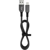 Die Grup 12 Watt 2.4A Usb-A To Lightning 1.2m Hızlı Şarj Kablosu Siyah FC35