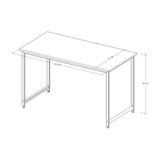 Die Grup 120 x 60 cm Bilgisayar Masası, Ceviz Renkli Şık Tasarım - 10*10 CM