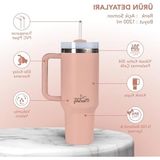 Die Grup 1200 ml Kapasiteli Termos Mug - 3 Kademeli Kapak