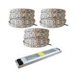 Die Grup 15 Metre Şerit LED Günışığı Renk + 12V 16.5 Amper 200 Watt LED Trafo - 3 Dirençli Double Pcb - Oturma Odası, Yatak Odası ve Mutfak Için Gizli Aydınlatma [enerji Sınıfı A]