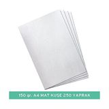Die Grup 150 gr A4 Mat Kuşe Kağıt, 250 Yaprak