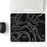 Die Grup 18X22 cm Desenli Baskılı Mouse Pad Kaymaz Kauçuk Taban Ofis ve Home Ofis Kullanımına Uygun Komik Yazılı Tasarım Yüksek Baskı Kaliteli Küçük Boy Mouse Pad Bilgisayar Laptop Aksesuarı (Typography Siyah) - Ahşap