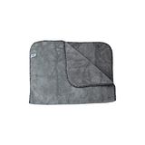 Die Grup 2316 Mikrofiber Peluş Oto Kurulama ve Temizlik Bezi Büyük Boy 60X90 Cm. Gri