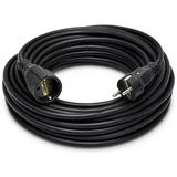 Die Grup 25 Metre Uzatma Kablosu, 3x2.5mm Topraklı Siyah Kauçuk, Seyyar Kullanım Için Ideal - Renkli - 1