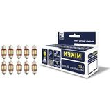 Die Grup 31MM LED Mini Ampul 12-24V, Araç Tavan Aydınlatması Için 10 Adet Paket - Çok Renkli