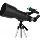 Die Grup 400 x 70 mm Açıklıklı Refrakter Teleskoplar 15X - 150X Telefon Adaptörlü Reflex