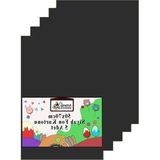 Die Grup 50X70 cm Renkli Fon Kartonu, 120 Gr, 5 Adet Set
