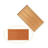 Die Grup 5X10CM Delikli Plaket, Tek Yüzlü Pcb Proto Kartı, Elektronik Devre Deneyleri Için Ideal