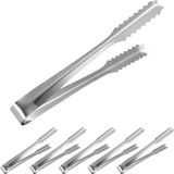 Die Grup 6 Adet Çelik 21 Cm. Buz ve Şeker Maşası MT129-6