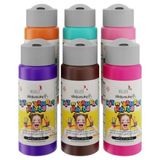 Die Grup 6'lı Tamamlayıcı Renkler Parmak Boyası Seti - 60 ml