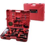Die Grup 6pcs Usta Elektrikli Alet Seti Şarjlı 21V Spral Taşlama Hilti Bağ Makas Somun Sökme