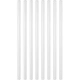Die Grup 8’li Ince Silikon Çubuk 7,4 mm x 30 cm Sıcak Silikon Tabancası Uyumlu Şeffaf Mum Silikon Hobi ve Tamir Için - Çok Renkli - 1