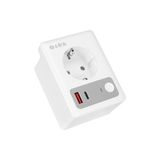 Die Grup Akım Korumalı 16A Akıllı Priz, 2.4 Ghz Type-C USB Çıkışlı