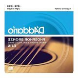 Die Grup Akustik Gitar Teli, 12-53 Ölçüsünde Phosphor Bronze - 3 Renk Sunburst