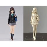 Die Grup Anime Girl Figure - Boyanabilir Biblo Dekor Detaylı Tasarım Estetik Anime Kız Figürü - Koleksiyonluk Biblo, Oyuncu Masası Aksesuarı Dekoru - Anime Severler Için Şık ve Yaratıcı Hediyelik