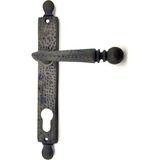 Die Grup Antika Tarz Dekoratif Pirinç Misket Wc Banyo Kapı Kolu - 245X34 Mm, Oksit