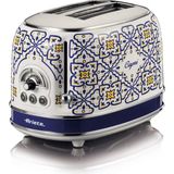 Die Grup Ariete Capri 2 Dilim Ekmek Kızartma Makinesi 0155/1C - 810 Watt, Metal Gövde, 2 Dilim Kapasite, Buz Çözme, Isıtma, 6 Kızartma Ayarı, Kolay Temizlik, Çıkarılabilir Kırıntı Tepsisi - Ahşap - Bej - Siyah