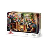 Die Grup Art Puzzle Kitap Bahçesi 500 Parça Puzzle