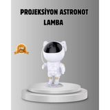 Die Grup Astronot Galaksi Projeksiyon Lambası Bluetooth Bağlantılı ve Uzaktan Kontrollü