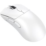 Die Grup Attack Shark R1 59G Superlıght Fare, Pixart PAW3311 Oyun Sensörü, Bt/2.4g Kablosuz/kablolu Oyun Faresi, 18000'E Kadar 6 Ayarlanabilir Dpı, 65 Saat Pil - Beyaz - Adaçayı