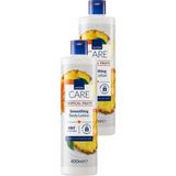 Die Grup Avon Care Tropical Fruits Ananas, Mango ve Papaya Özlü Vücut Losyonu 400 Ml. Ikili Set