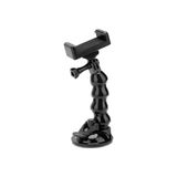 Die Grup AX-231T Vantuzlu Araç Içi Esnek Kamera ve Telefon Tutucu – Gopro, INSTA360, Djı Osmo Action, Akıllı Telefonlar ile Uyumlu