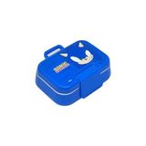 Die Grup Bento 1030ML Lunchbox Sonic Lisanslı Tek Katlı 2 Bölmeli Paslanmaz Çelik Sefer Tası Yemek Kutu - Adaçayı