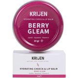 Die Grup Berry Gleam Nemlendirici Pembe Renkli Dudak & Yanak Balmı | Bitkisel Krem Allık&ruj&far