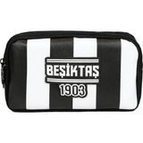 Die Grup Beşiktaş Iki Gözlü Erkek Çocuk Beşiktaş 1903 Baskılı Siyah - Beyaz Okul Kalem Çantası/kalemlik - 26360 - 00-Siyah - 00-Siyah - Beyaz