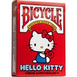 Die Grup Bicycle® Hello Kitty 50TH Anniversary Oyun Kartları - Acı Kahverengi