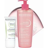 Die Grup Bioderma Sensibio Foaming Jel 500ML + Sebium Sensitive Krem 30ML - 1 lt