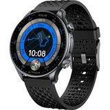 Die Grup Bix Tsw6 48MM Super Retina 1.6” Amoled Gps Akıllı Saat Siyah – Aı Yapay Zeka Destekli, Bluetooth Aramalı, Nabız & Spo2 Ölçer ve Ios Android Uyumlu - 00-Siyah - Beyaz