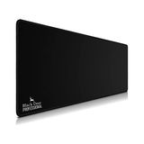 Die Grup Black Deer Oyuncu Mouse Pad, Fare Altlığı, Kenar Dikişli, Kaymaz Taban, Ofis Tipi, Pürüzsüz Yüzey, Çalışma Masası Altlığı (90X40 Xl) - Ahşap