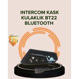 Die Grup Bluetooth 5.0 Motosiklet Kask Kulaklık Eller Serbest ve Müzik Özellikli