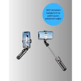 Die Grup Bluetooth’lu Işıklı Selfie Çubuğu – Katlanabilir, 130 cm