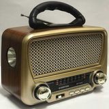 Die Grup Bluetoothlu Nostaljik Radyo USB Mp3 Player RT-819
