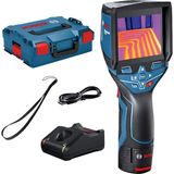 Die Grup Bosch Professional Gtc 400 C Termal Kamera (12 Volt, 1 x 2.0 Ah Akü, Şarj Cihazı, Ölçüm Aralığı: -10 °c ile +400 °c Arası; L-Boxx Çanta) - 0- Koyu Mavi