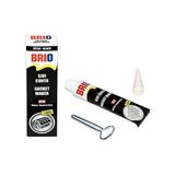 Die Grup Brio 0103-SS85S Sıvı Conta, 85 gr Rtv, Siyah - Ahşap