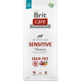 Die Grup Brit Care Sensitive, Sindirim Sistemi, Gıda Intoleransı ve Deri Hassasiyetine Sahip Köpekler Için, Tahılsız, Geyik Etli Kuru Mama, 12 kg - 0,18 kg