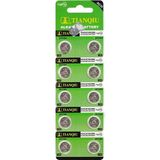 Die Grup Buton Pil - Saat Lazer Hesap Makinesi Pili 10LU Paket AG10 - LR1130H - 389A -1.55V